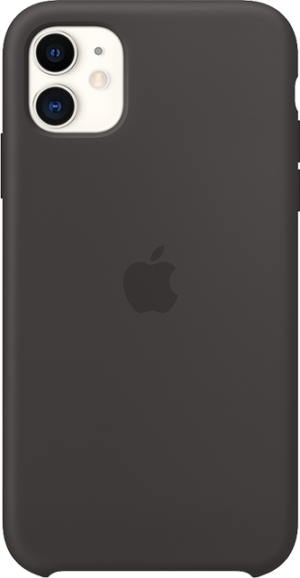 Apple iPhone 11 Silicone Case - Black Black from AT&T